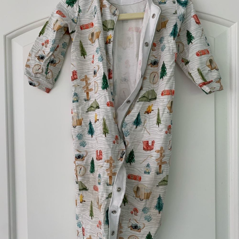 Baby Club Chic Camping Onesie